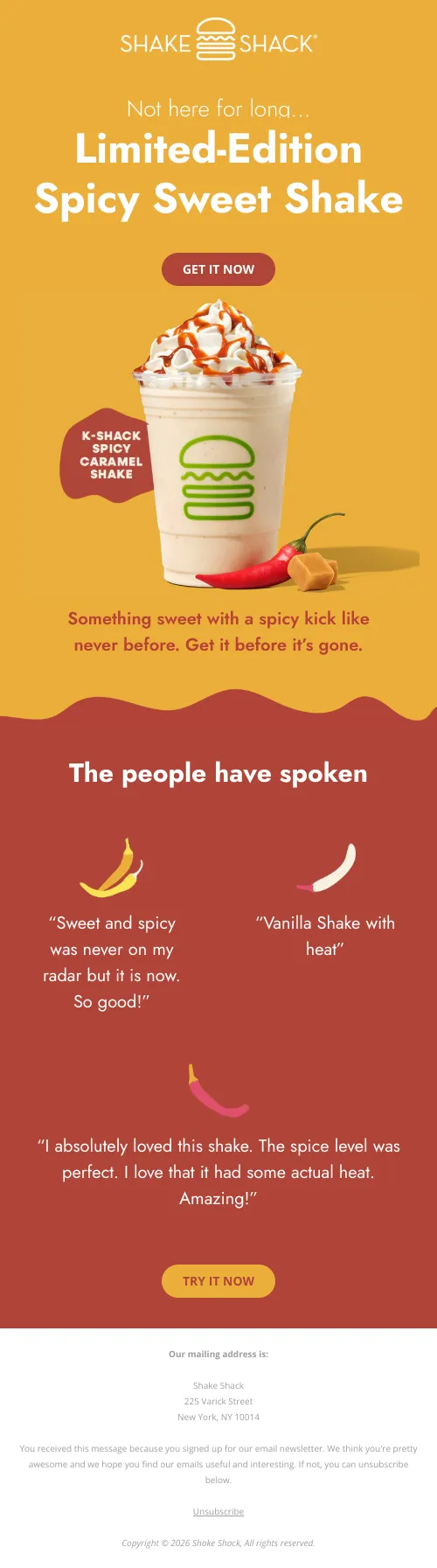 The Shake to Spice It Up