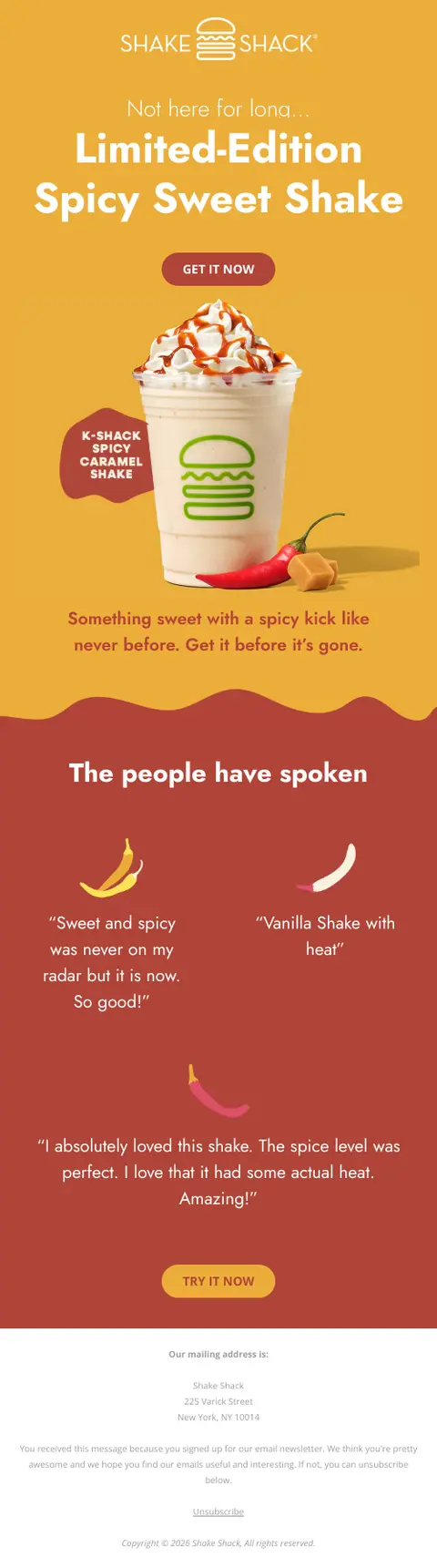 The Shake to Spice It Up