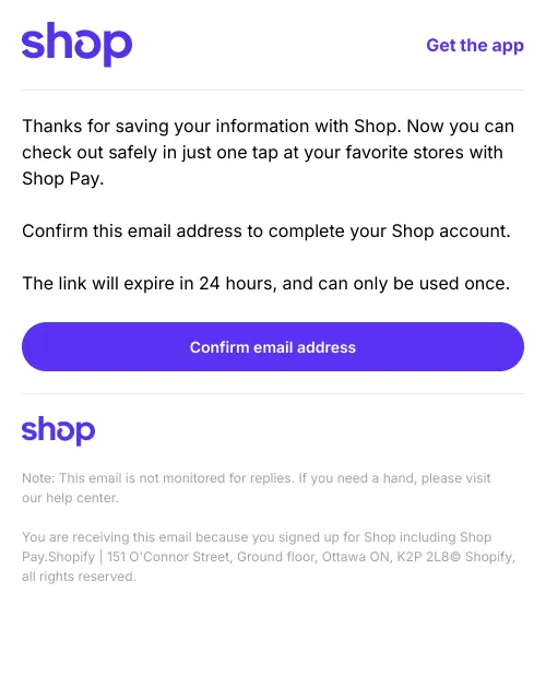 Confirm your email