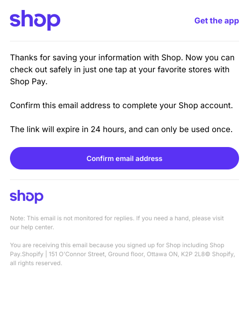 Confirm your email