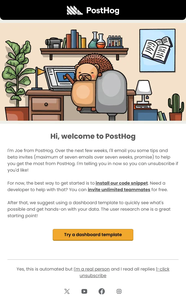 Welcome to PostHog