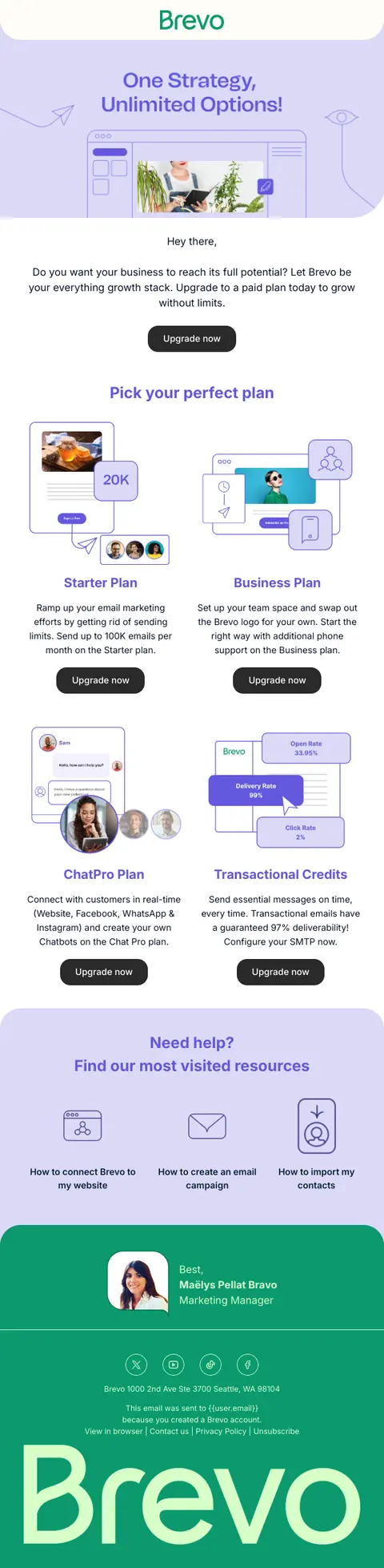 Your first campaign: 3 simple steps to success