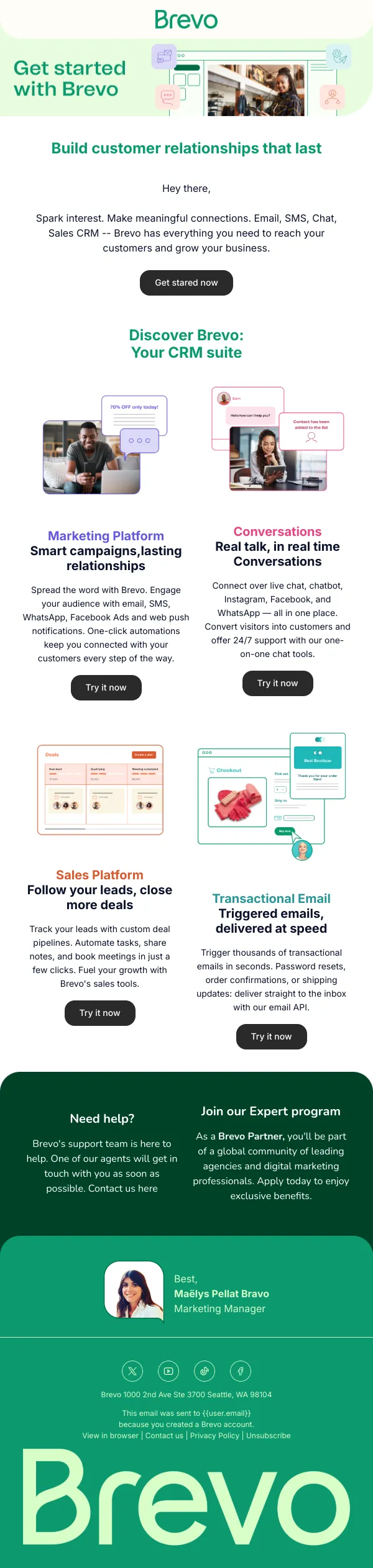 Your first campaign: 3 simple steps to success