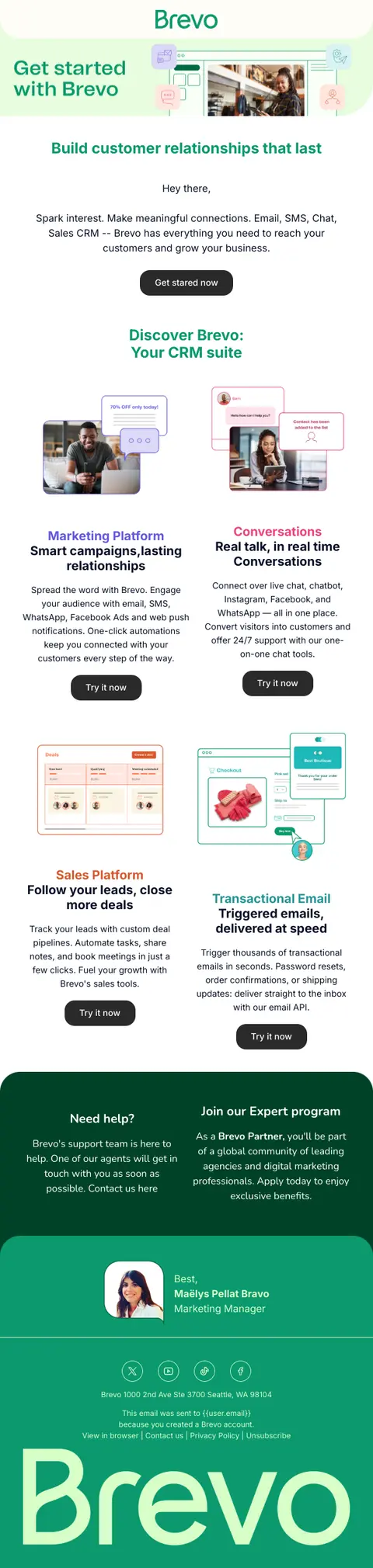 Your first campaign: 3 simple steps to success
