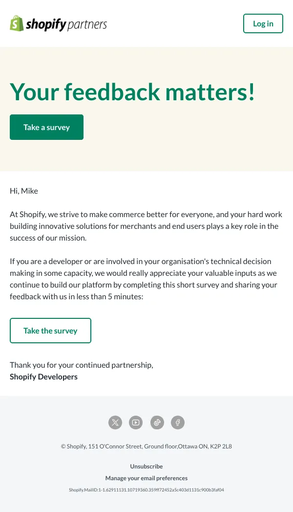 Help us shape the future of e-commerce