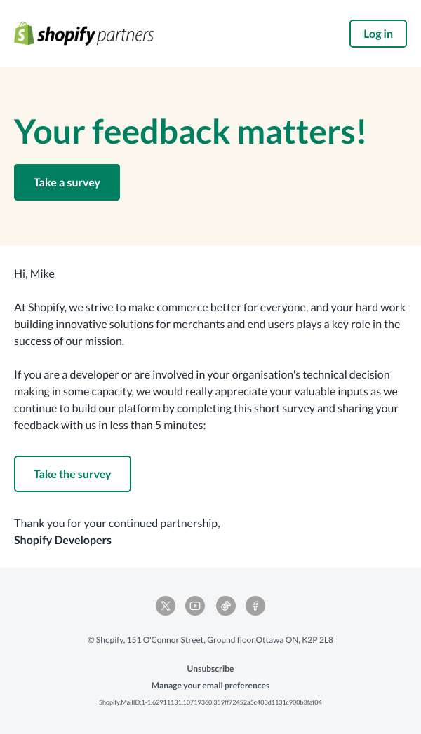 Help us shape the future of e-commerce