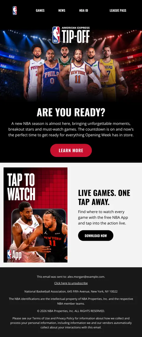 The NBA Season Starts October 20