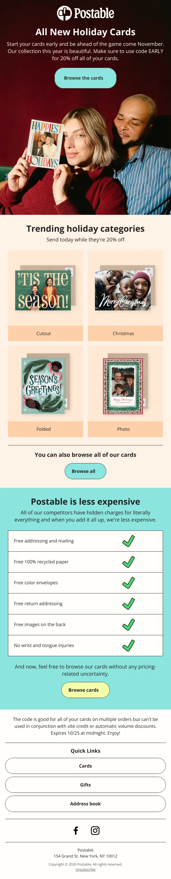 Our best holiday cards yet ✨